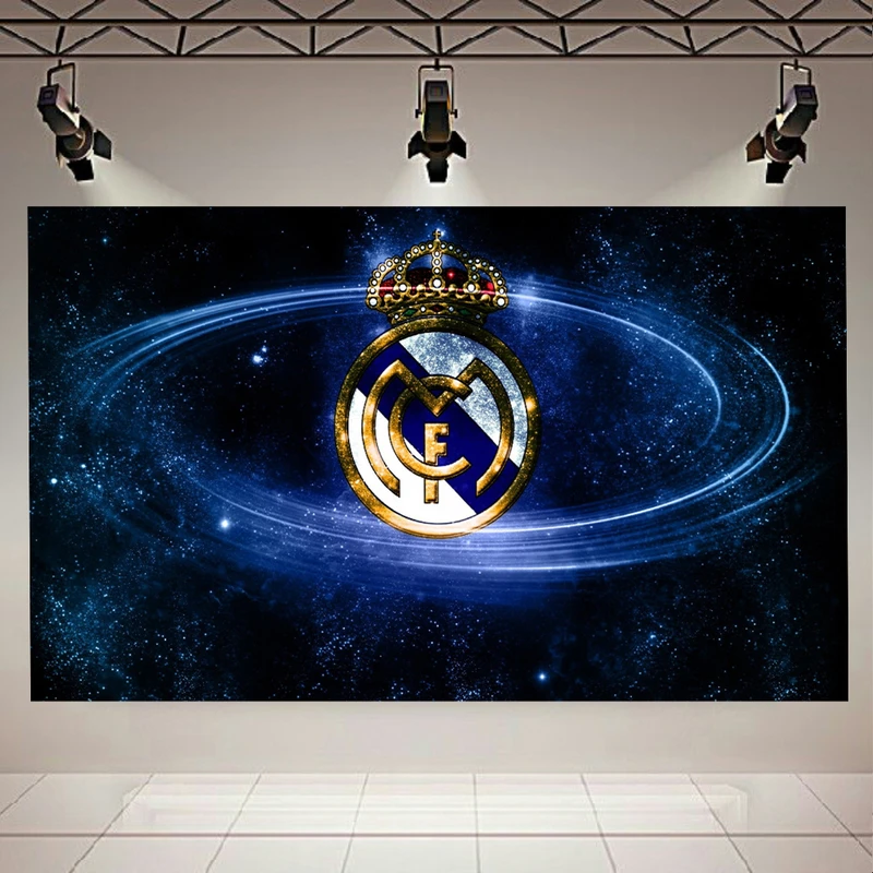 پوستر طرح باشگاه رئال مادرید مدل کهکشان کد AR1757