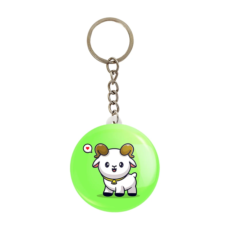 جاکلیدی خندالو مدل حیوانات بامزه قوچ بز کد 29663