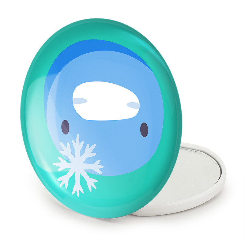 آینه جیبی خندالو طرح ایموجی Emoji مدل تاشو کد 3011