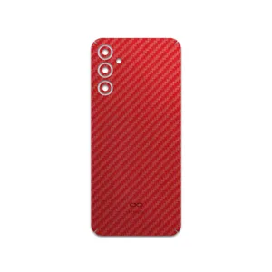 MAHOOT Red-Fiber Cover Sticker for Samsung Galaxy M14