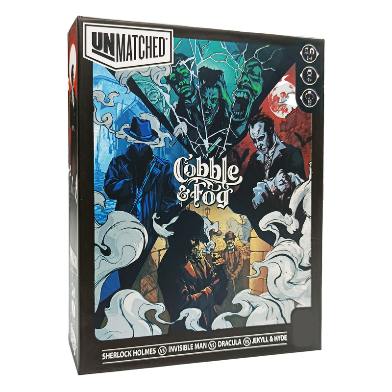 بازی فکری Unmatched مدل خیابان های مه آلود مناسب سن 9 سال به بالا