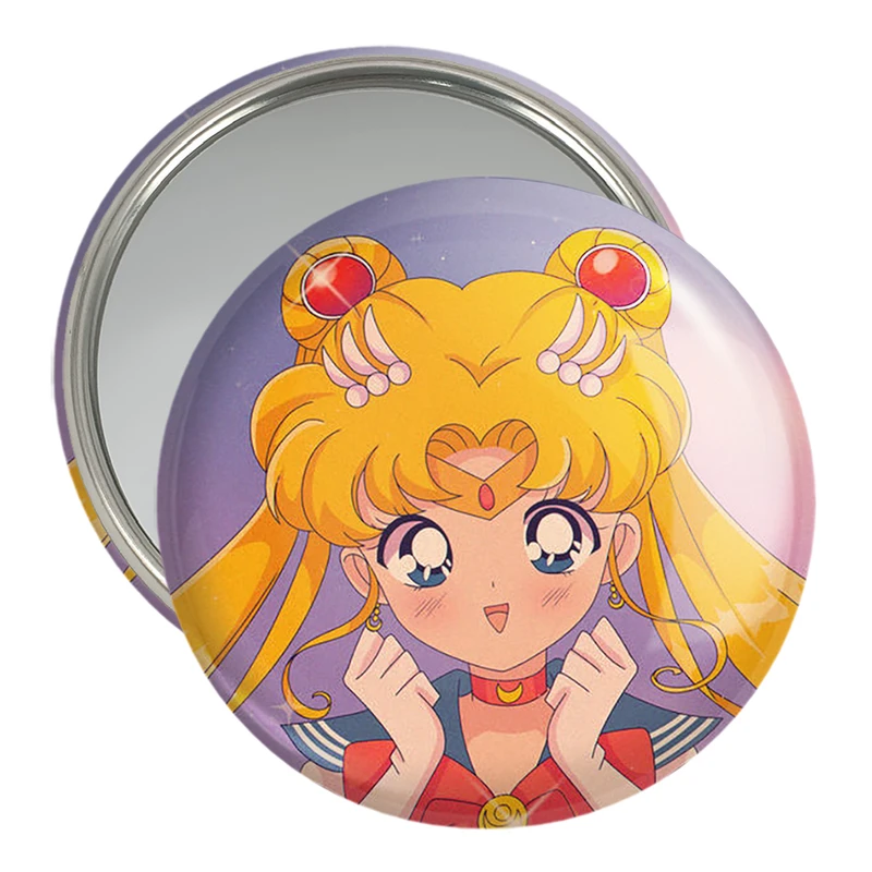 آینه جیبی خندالو مدل اوساگی تسوکینو انیمه سیلور مون Sailor Moon  کد 17463