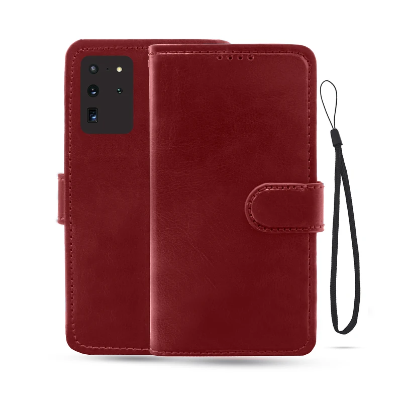 کیف کلاسوری لئون مدل kiif مناسب برای گوشی موبایل سامسونگ GAlaxy Note 20 به همراه بند آویز