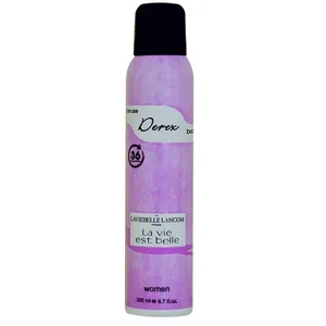 اسپری بدن زنانه دریکس مدل لاویه بل حجم 200 میلی لیتر