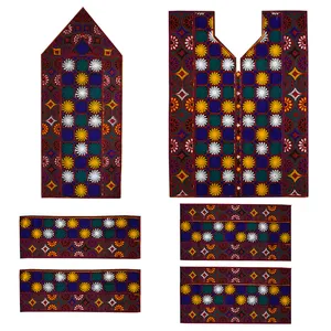  پارچه سوزن دوزی مدل GLD-4065-3 مجموعه 6 عددی