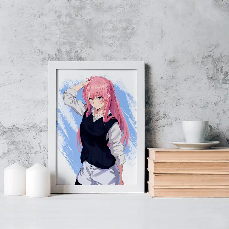 تابلو خندالو مدل شیکیموری سان انیمه شیکیموری کد 15850