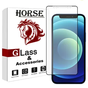 محافظ صفحه نمایش سرامیکی مات هورس مدل  MCERAMHORS مناسب برای گوشی موبایل اپل iPhone 12