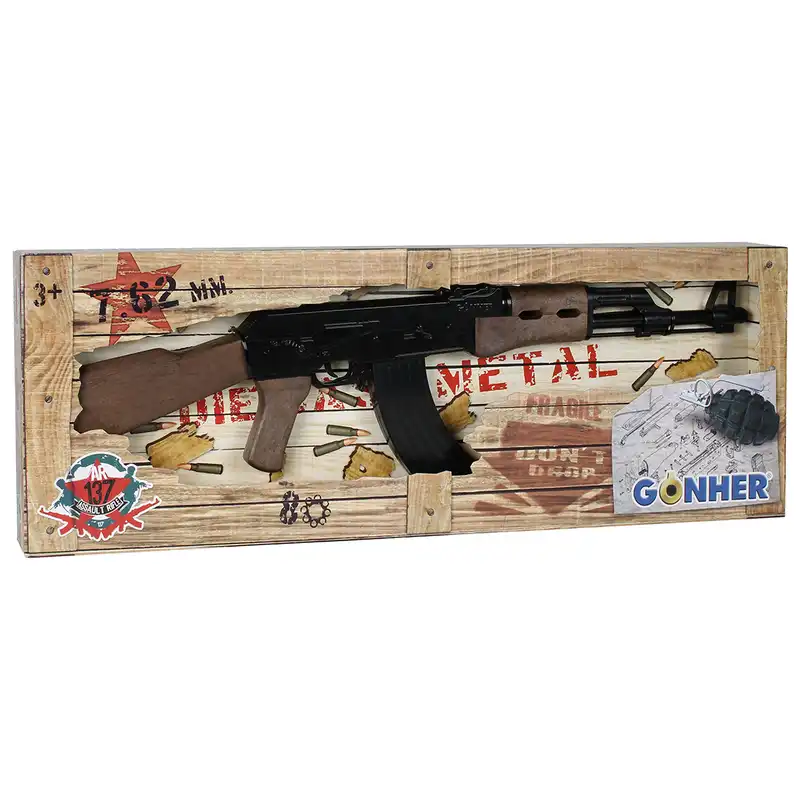 تفنگ بازی گانهر مدل AK47 کلاشینکف