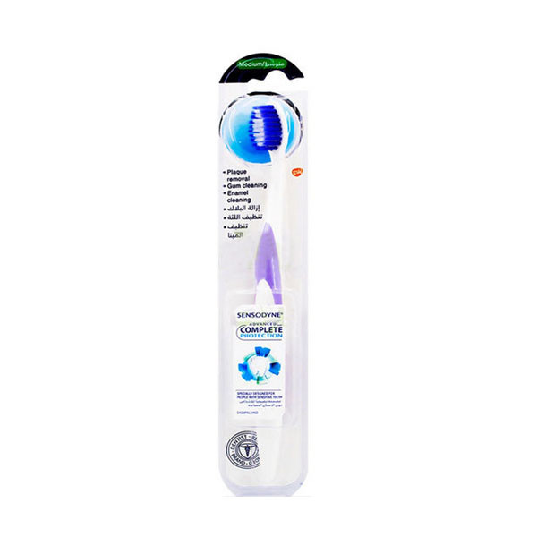 مسواک سنسوداین مدل compleat protection با برس نرم مسواک سنسوداین مدل compleat protection با برس نرم
