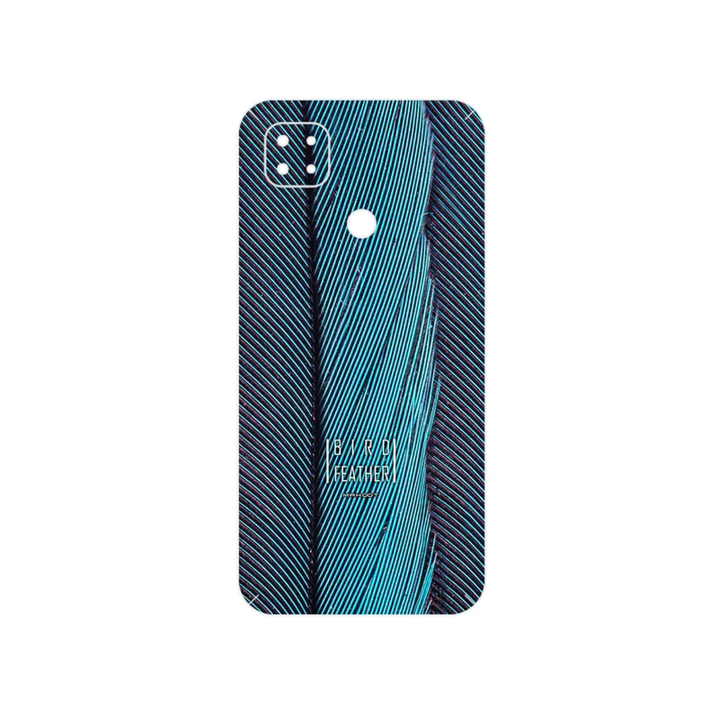 برچسب پوششی ماهوت مدل Turquoise feathers مناسب برای گوشی موبایل شیائومی Poco C31
