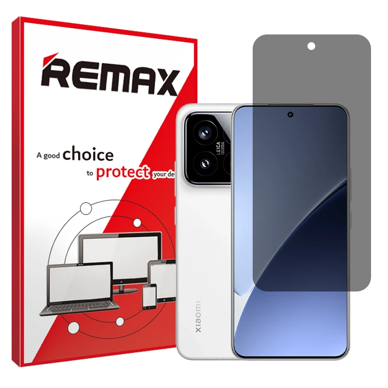 محافظ صفحه نمایش حریم شخصی ریمکس مدل تمام صفحه مناسب برای گوشی موبایل شیائومی 15S Pro