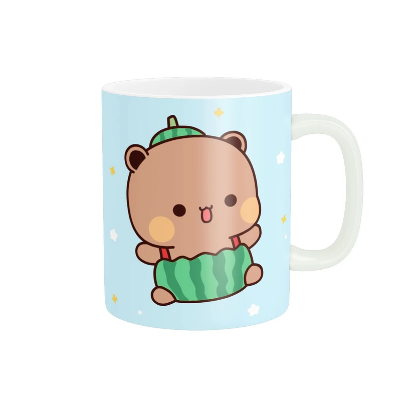 ماگ پادآفرین مدل فانتزی طرح خرس کیوت و بامزه کد p9884