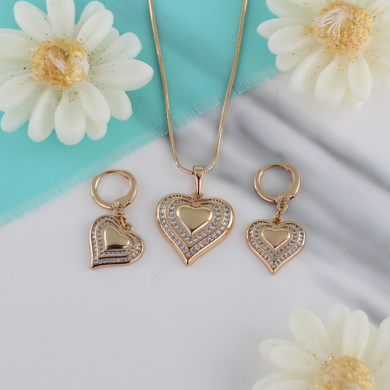 نیم ست زنانه ژوپینگ مدل قلب کد H200