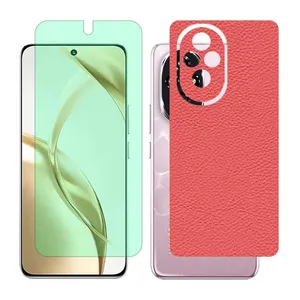 Glass Together model green light screen protector suitable for Honor 200 mobile phone with back cover sticker