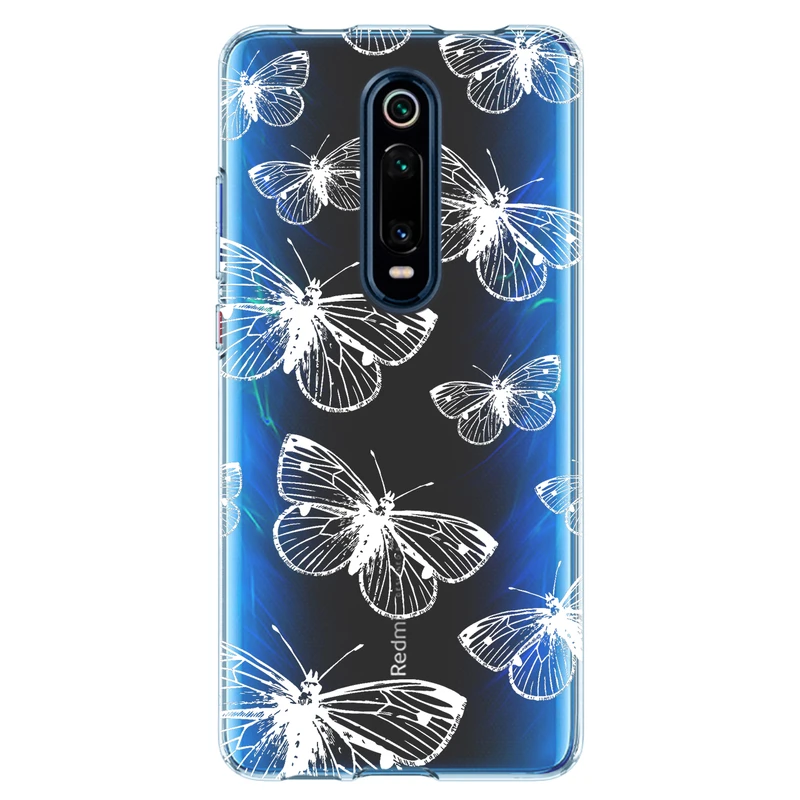 کاور مگافون طرح پروانه مدل C54-W مناسب برای گوشی موبایل شیائومی Redmi K20 / K20 Pro