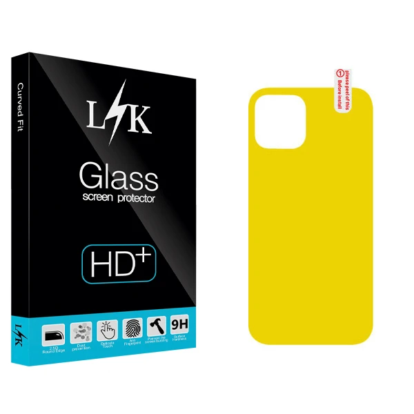 محافظ پشت گوشی ال کی مدل Hard glass مناسب برای گوشی موبایل اپل iPhone 12