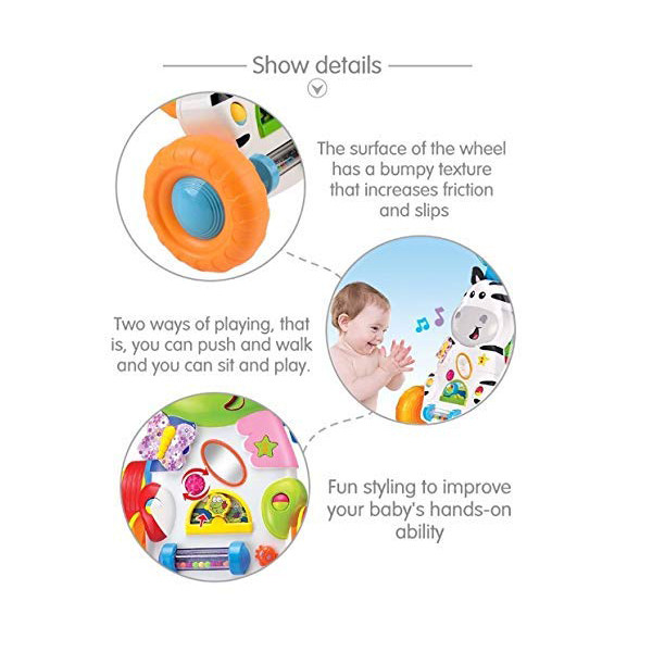 واکر کودک مدل  Zebra Push Activity Walker