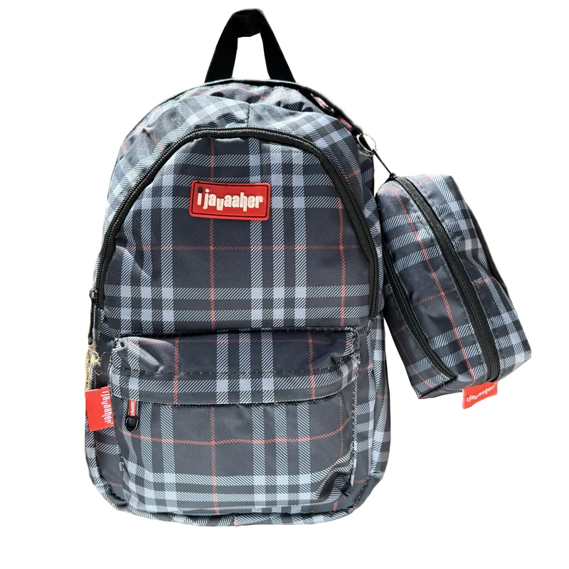 کوله پشتی مدرسه آی جواهر مدل X11 به همراه جامدادی