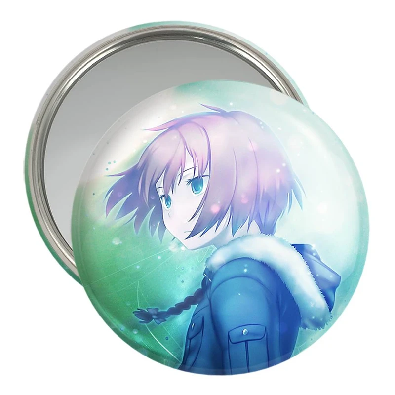 آینه جیبی خندالو مدل یین انیمه تاریک تر از سیاهی Darker Than Black  کد 22564