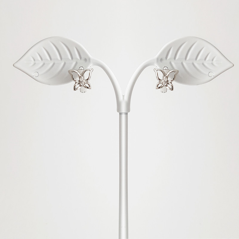 گوشواره دخترانه ژوپینگ مدل پروانه کد XP507 گوشواره دخترانه ژوپینگ مدل پروانه کد XP507