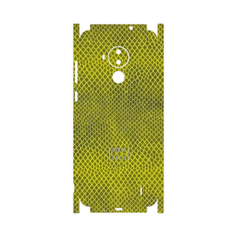 برچسب پوششی ماهوت مدل Yellow Snake Skin-FullSkin مناسب برای گوشی موبایل نوکیا C30
