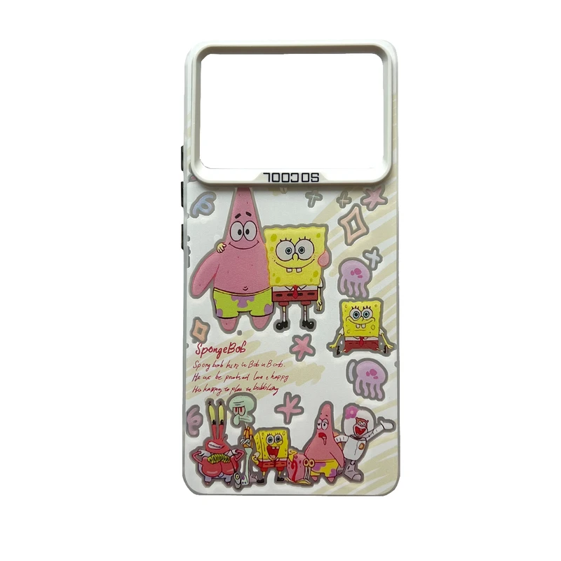 کاور طرح باب اسفنجی مدل 006 مناسب برای گوشی موبایل شیائومی Poco X6 Pro 5G / Redmi K70E