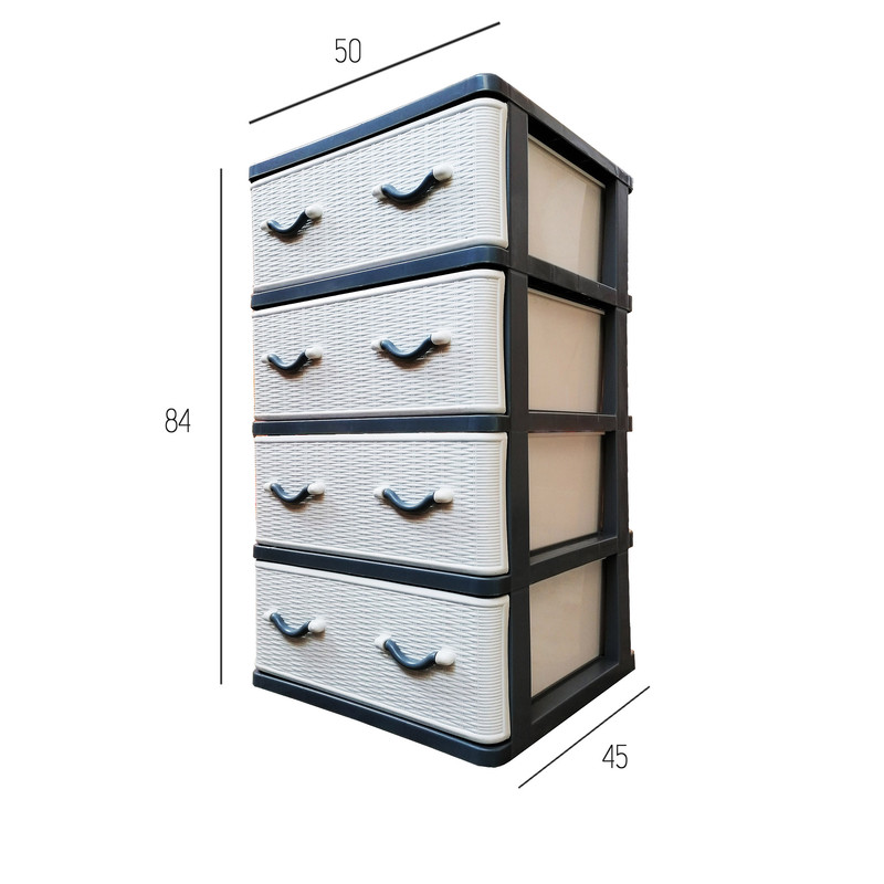 فایل کشویی الوند پلاستیک طرح حصیری کد 404