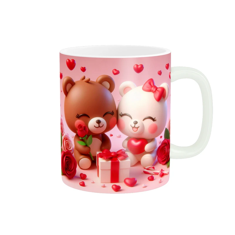 ماگ پاد آفرین طرح هدیه روز زن و روز مرد کد 582