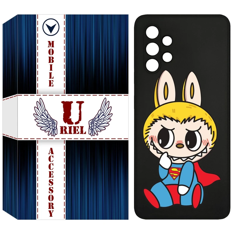 کاور یوریل مدل KSH کد 147 طرح عروسک لبوبو مناسب برای گوشی موبایل سامسونگ Galaxy A32 4G