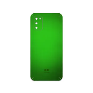 MAHOOT Metallic-Green Cover Sticker for Samsung Galaxy M02s
