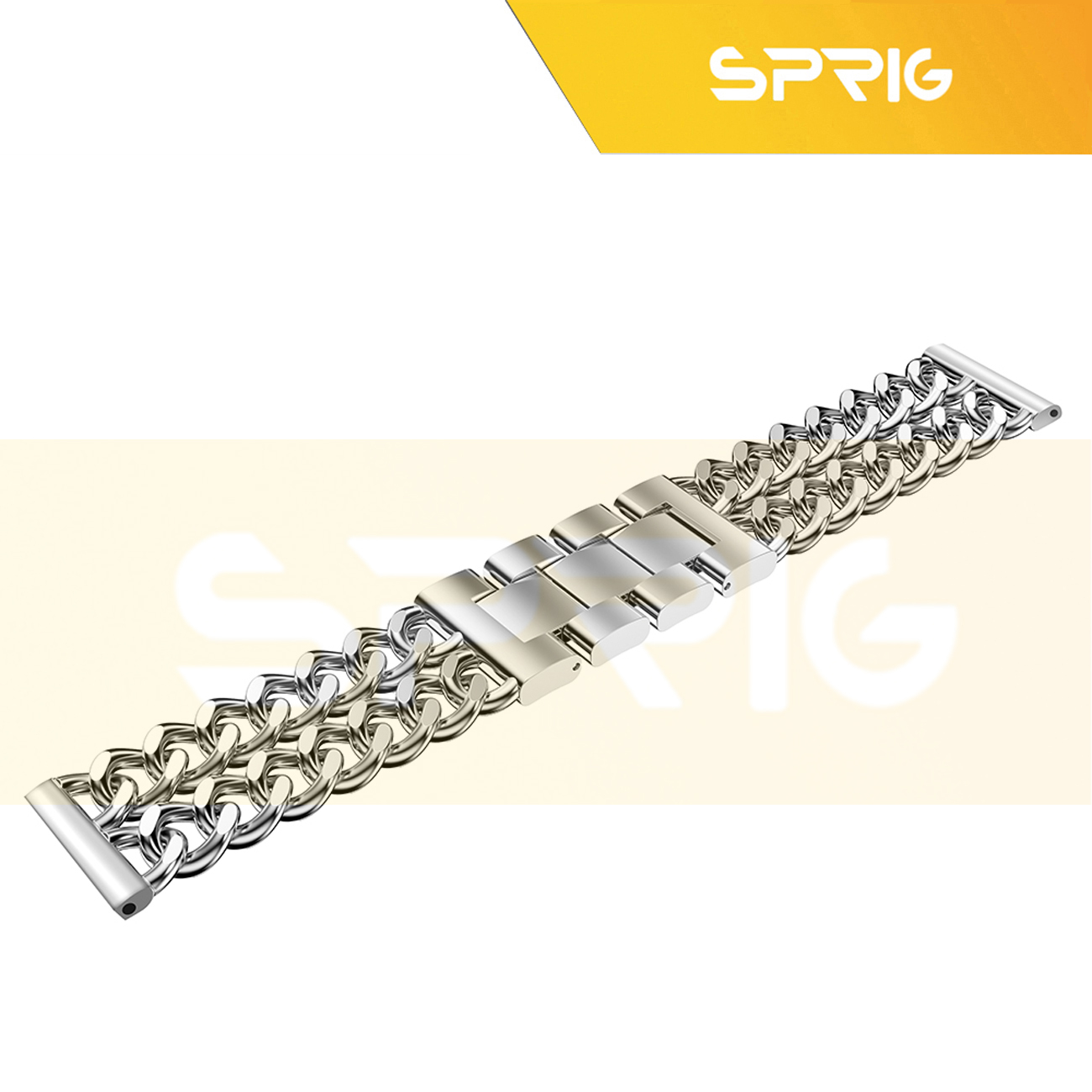 بند اسپریگ مدل CTR-2 مناسب برای ساعت هوشمند سامسونگ Galaxy Watch 4 40mm / Watch 4 44mm / Watch 4 Classic 42mm / Watch 4 Classic 46mm