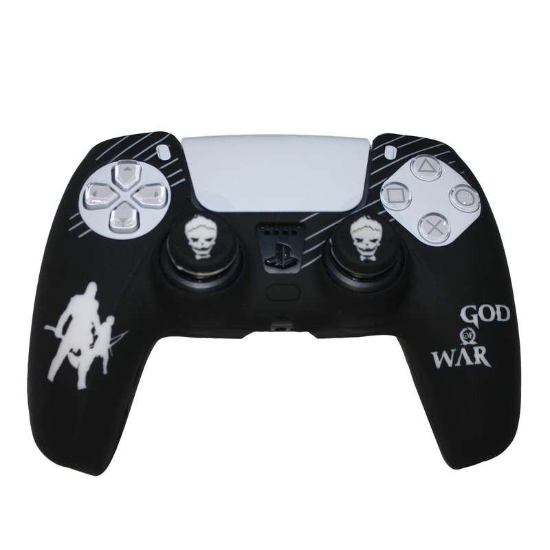 محافظ دسته پلی استیشن 5 مدل WILD PAPYON god of war به همراه روکش آنالوگ