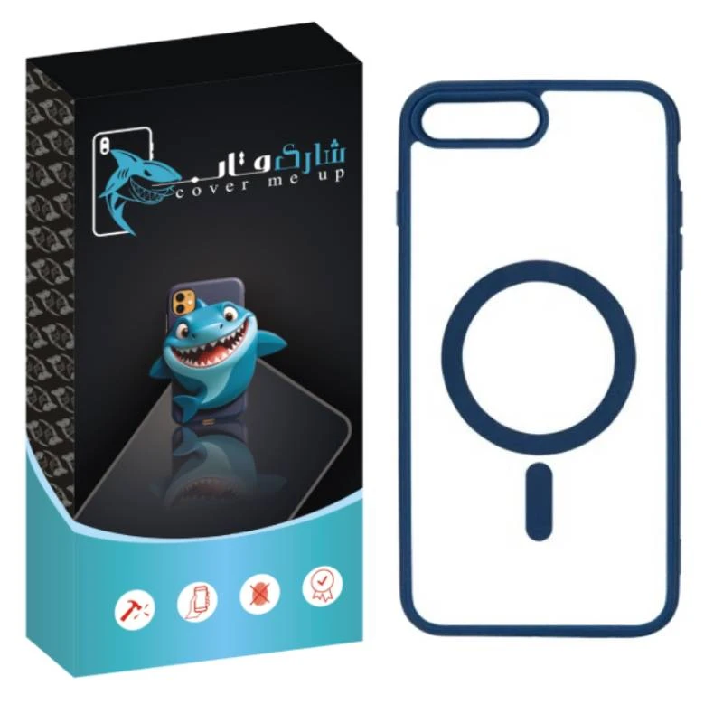 کاور شارک قاب مدل مگ سیف مناسب برای گوشی موبایل اپل iPhone 7/ 8