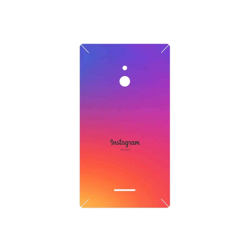 برچسب پوششی ماهوت مدل Instagram مناسب برای گوشی موبایل نوکیا XL