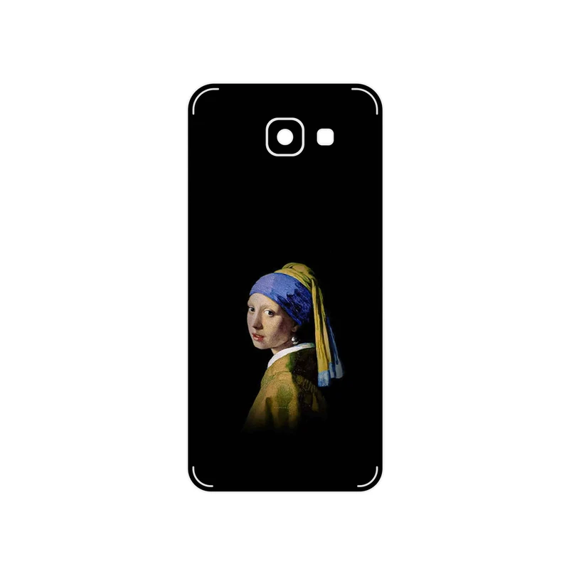 برچسب پوششی ماهوت مدل Girl with a Pearl Earring of Vermeer مناسب برای گوشی موبایل سامسونگ Galaxy A8 2016