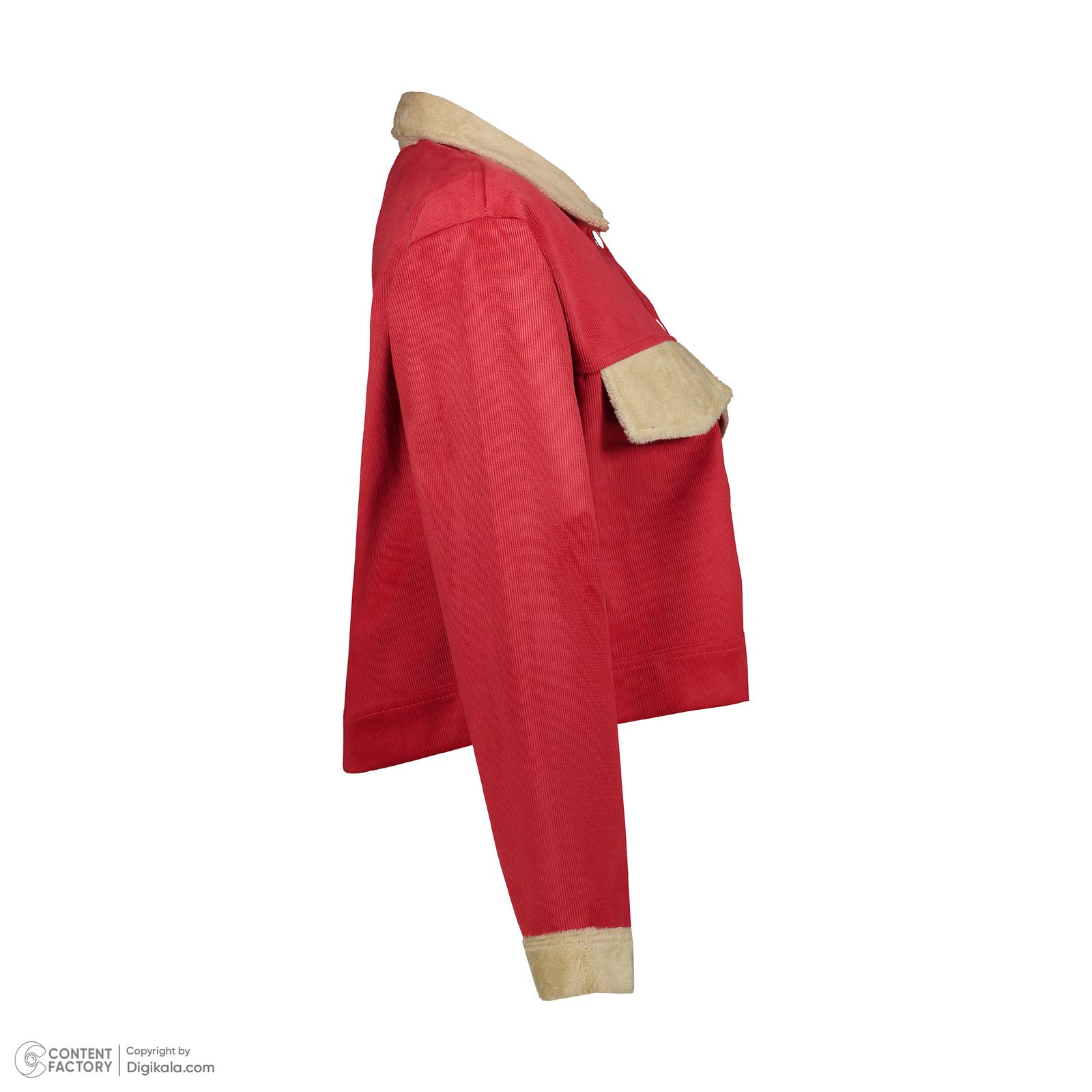 کت زنانه بهبود مدل 509015 رنگ قرمز -  - 5