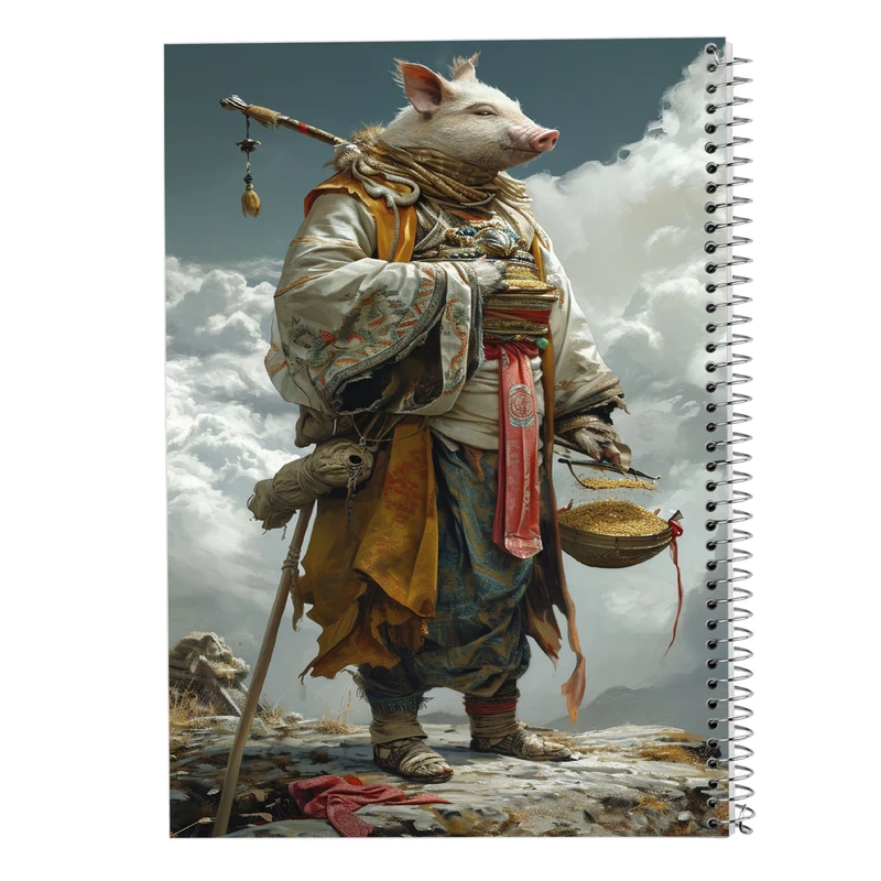 دفتر نقاشی 50 برگ مدوپد مدل حیوانات جنگجو کد DF14874