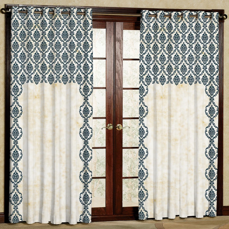 پرده مدل هازان پانچی کد 4347 سایز 140x200 سانتی متر