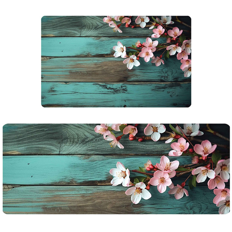 پادری مدل آشپزخانه رویه مخمل طرح ترک کد 2506 مجموعه دو عددی