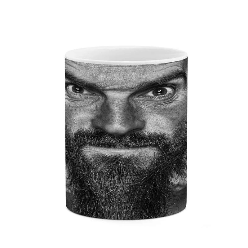 ماگ کاکتی مدل مرد ریشو کد mgh15439