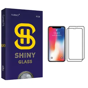 Atouchbo Shiny Glass Screen Protector For Apple iPhone X Pack Of 2