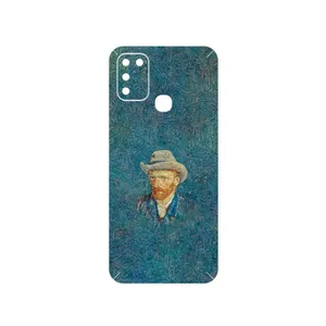 MAHOOT Self portrait with a gray felt hat Cover Sticker for Infinix Hot 10 Play