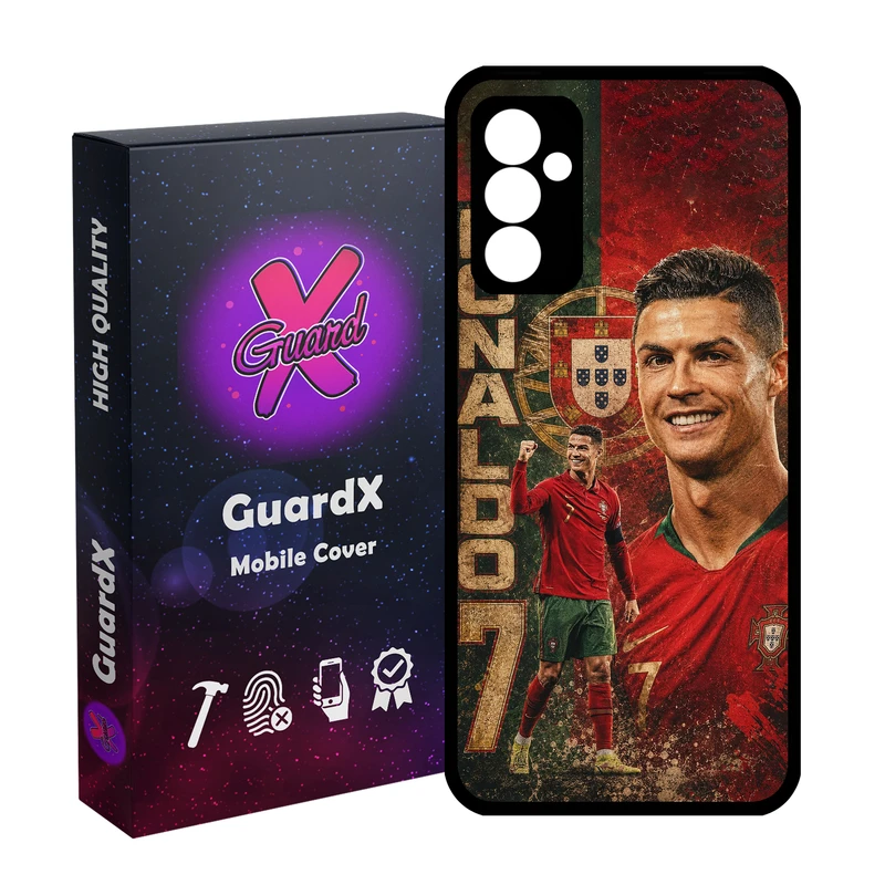 کاور گارد ایکس طرح رونالدو مدل 11073 مناسب برای گوشی موبایل سامسونگ Galaxy A55 / A55 5G