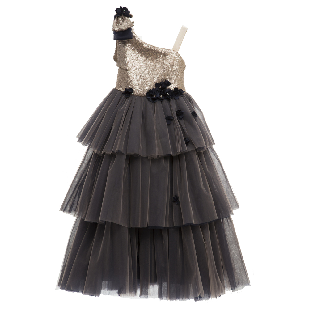پیراهن دخترانه مدل Princess Style کد 372