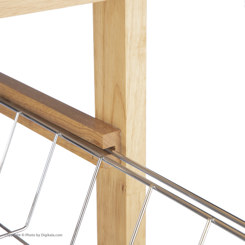سبد سیب زمینی و پیاز لئونارد مدل مدل WOODART کد 8-886