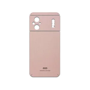 MAHOOT Rose-Gold-Leather Cover Sticker for Xiaomi Poco M5