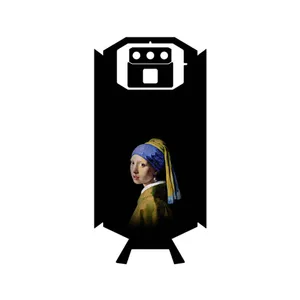 MAHOOT Girl with a Pearl Earring of Vermeer Cover Sticker for Doogee S70