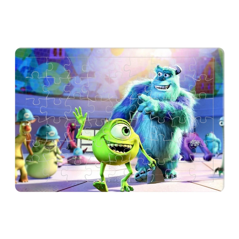 پازل 54 تکه هومرو طرح انیمیشن دانشگاه هیولاها مدل PL97