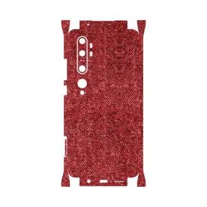 MAHOOT Fabric Texture 4-FullSkin Cover Sticker for Xiaomi Mi Note 10 Pro