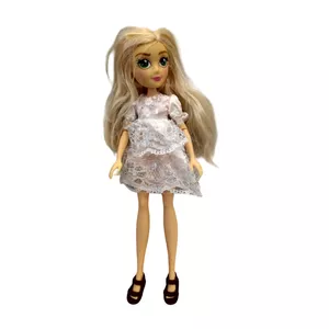 عروسک هاسبرو مدل دختر پونی کد W10 ارتفاع 27 سانتی‌متر
